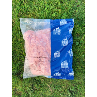Raw Factory Duck and Salmon Mince 1kg